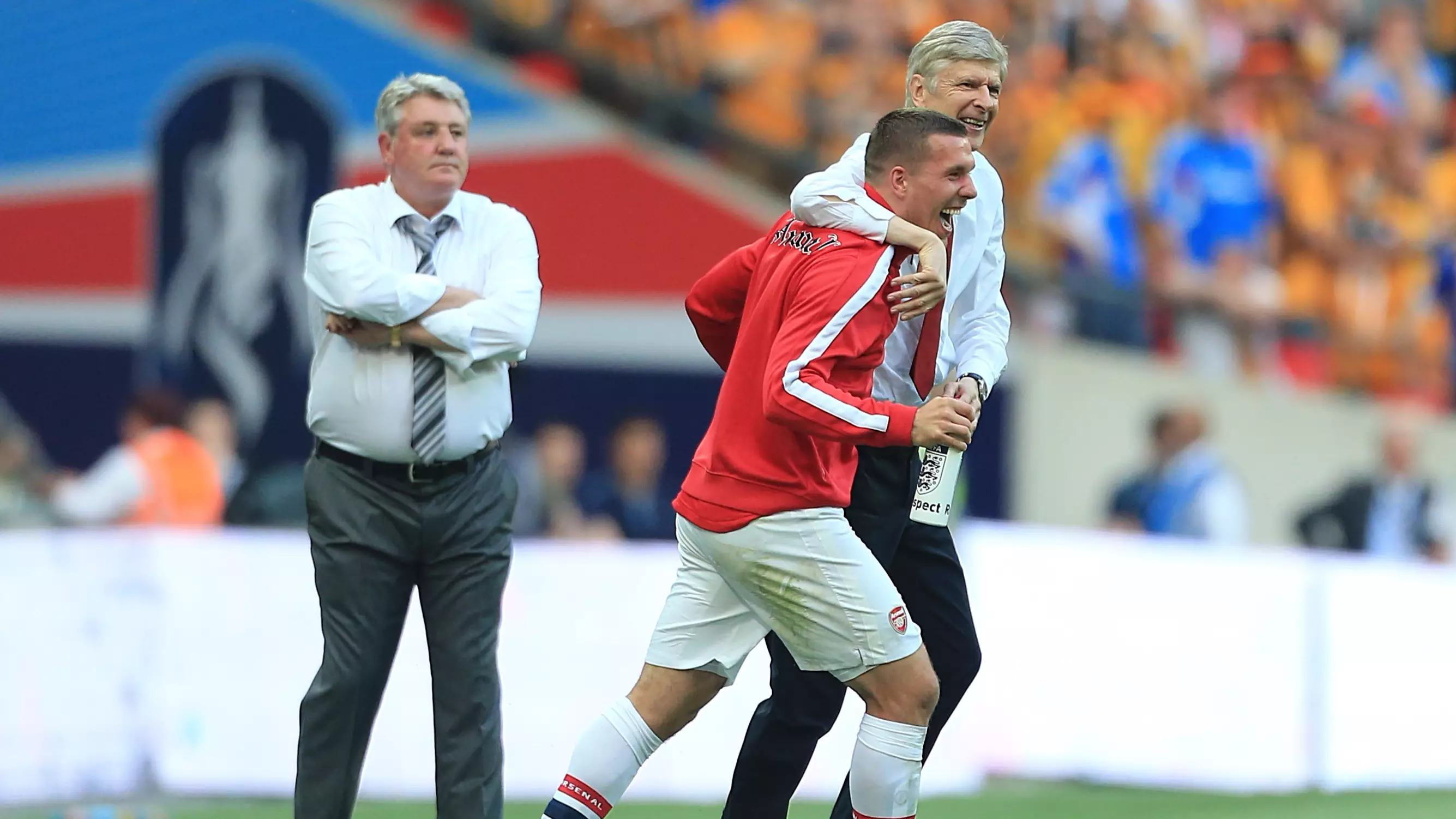 WATCH: Lukas Podolski Has His Say On Arsene Wenger's Situation