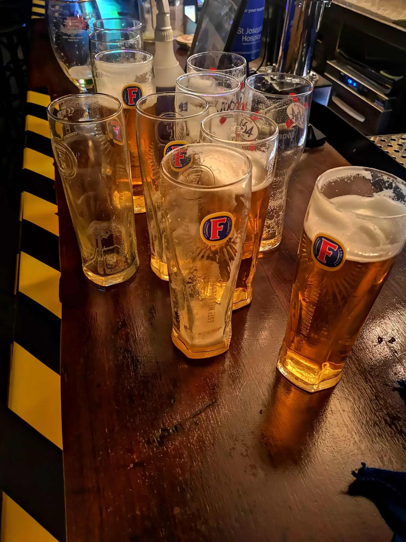 Police in London broke up a get together inside a pub over the weekend.