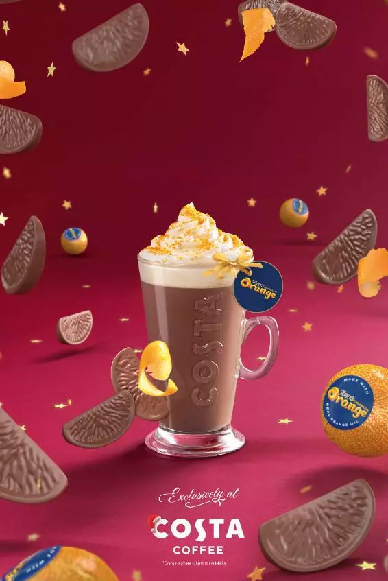 The coffee chain has launched its new festive menu (