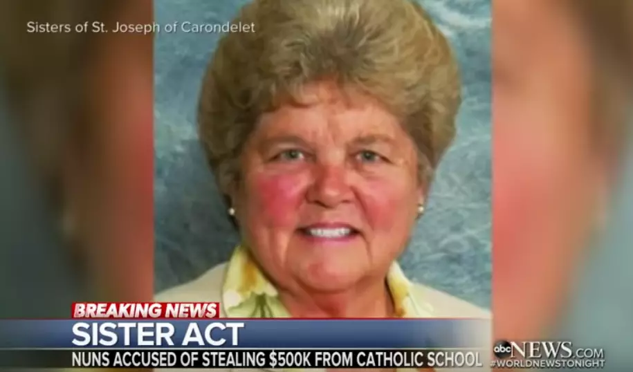 Sister Margaret Kreuper had been principal of the school for 28 years. (