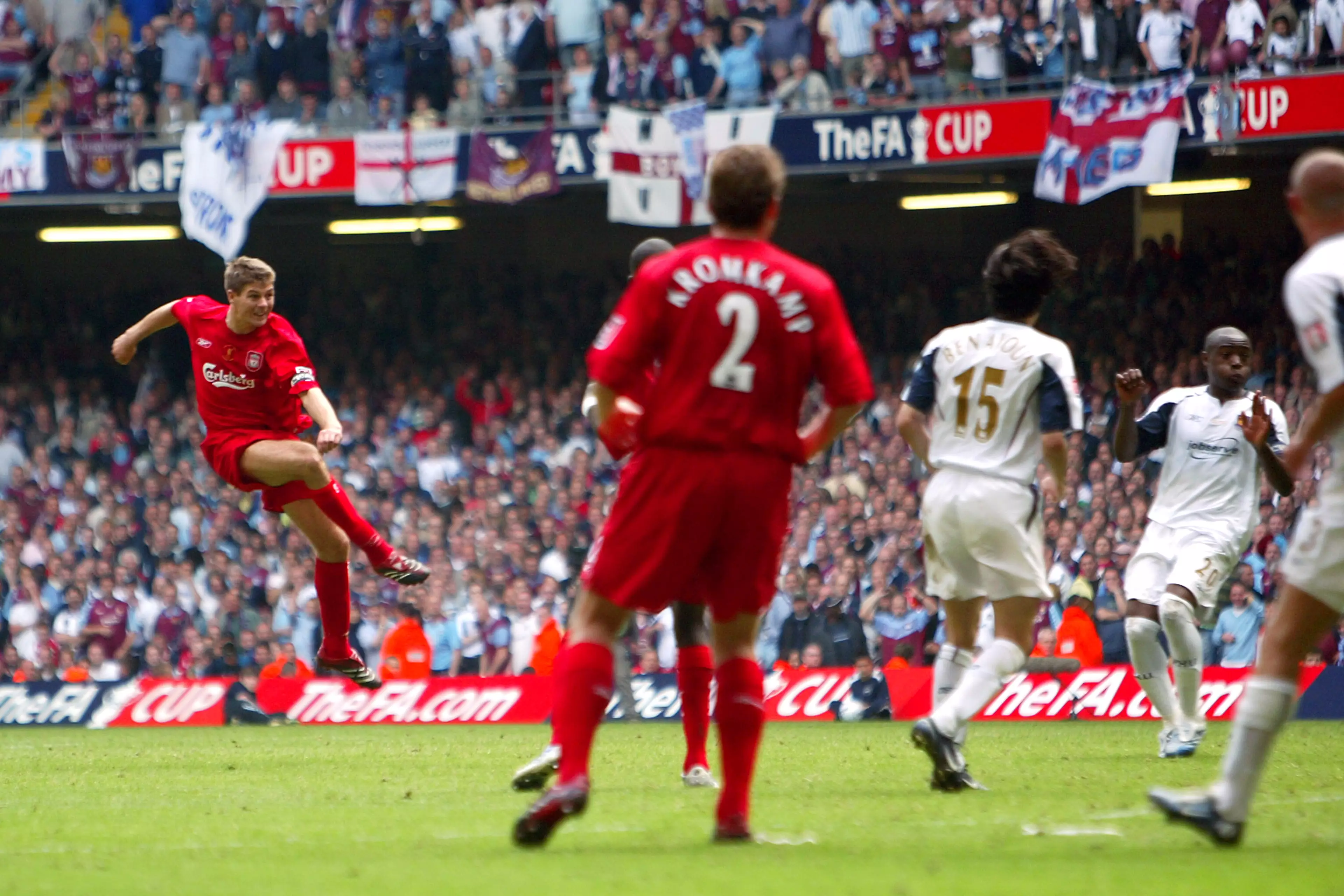 Throwback To Steven Gerrard's Epic FA Cup Final Goal