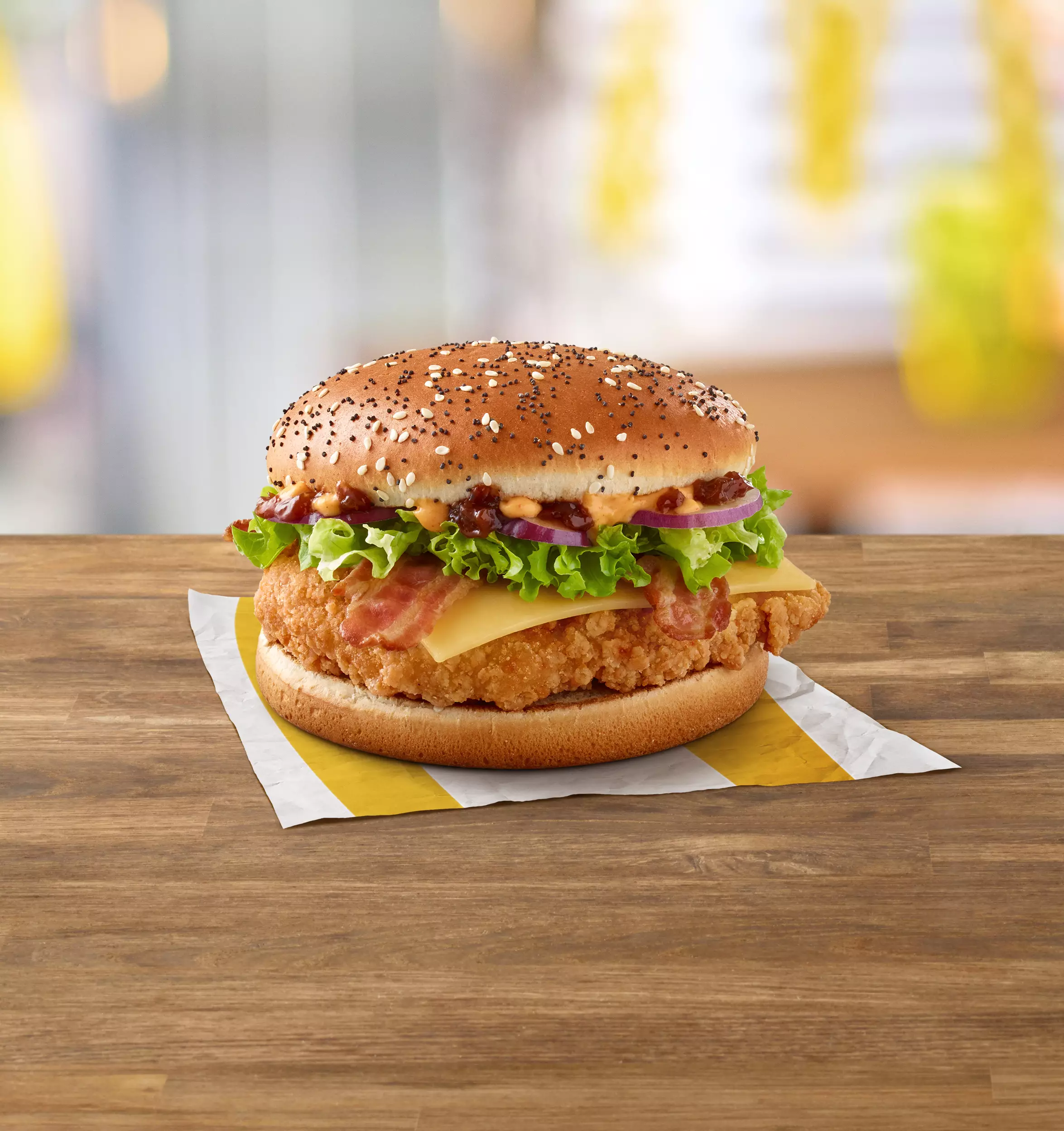 Say hello to the Homestyle Crispy Chicken burger (