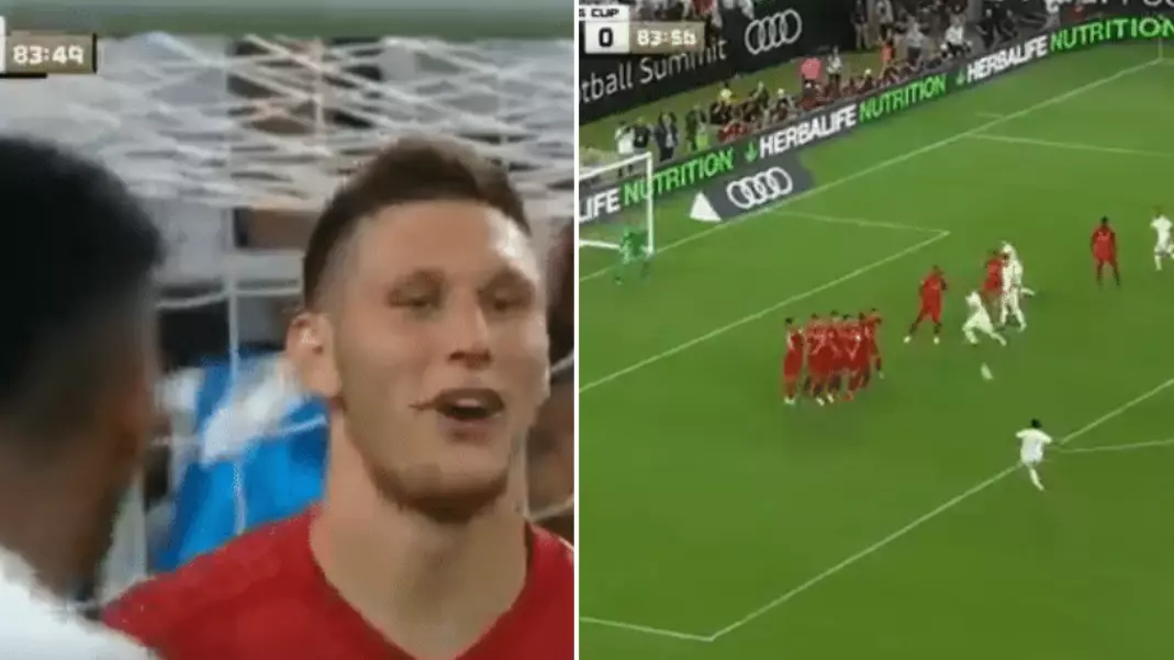 Niklas Sule Shouts "Try!" Literally Moments Before Rodrygo Goes Scores Stunning Free-Kick