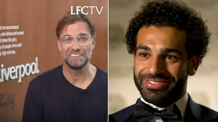 Watch: Jurgen Klopp Delivers Brilliant Yet Hilarious Speech To Mohamed Salah