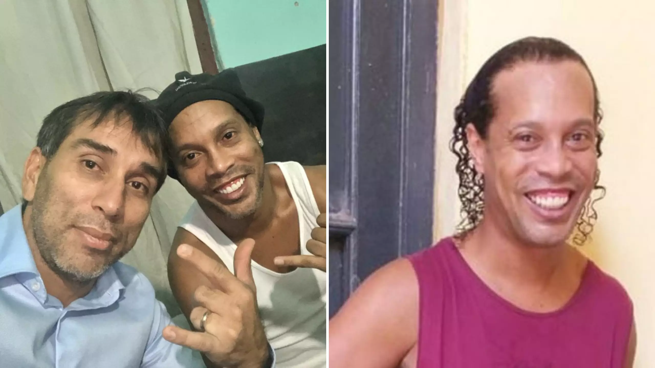 Ronaldinho Is 'Sad' In Prison According To Visiting Friend