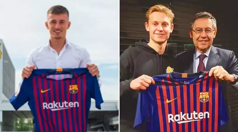 Son Of Frenkie De Jong's Agent Leaves Barcelona Without Playing A Single Minute