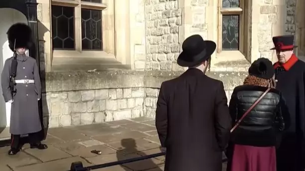 Beefeater Tells Tourist To Show A 'Bit Of Respect' After She 'Throws Glove' At Guard
