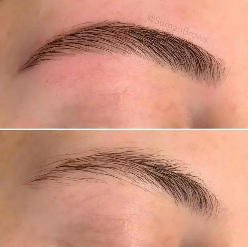 Done right, an at-home tint job can create beautiful, shaped brows that last for weeks (