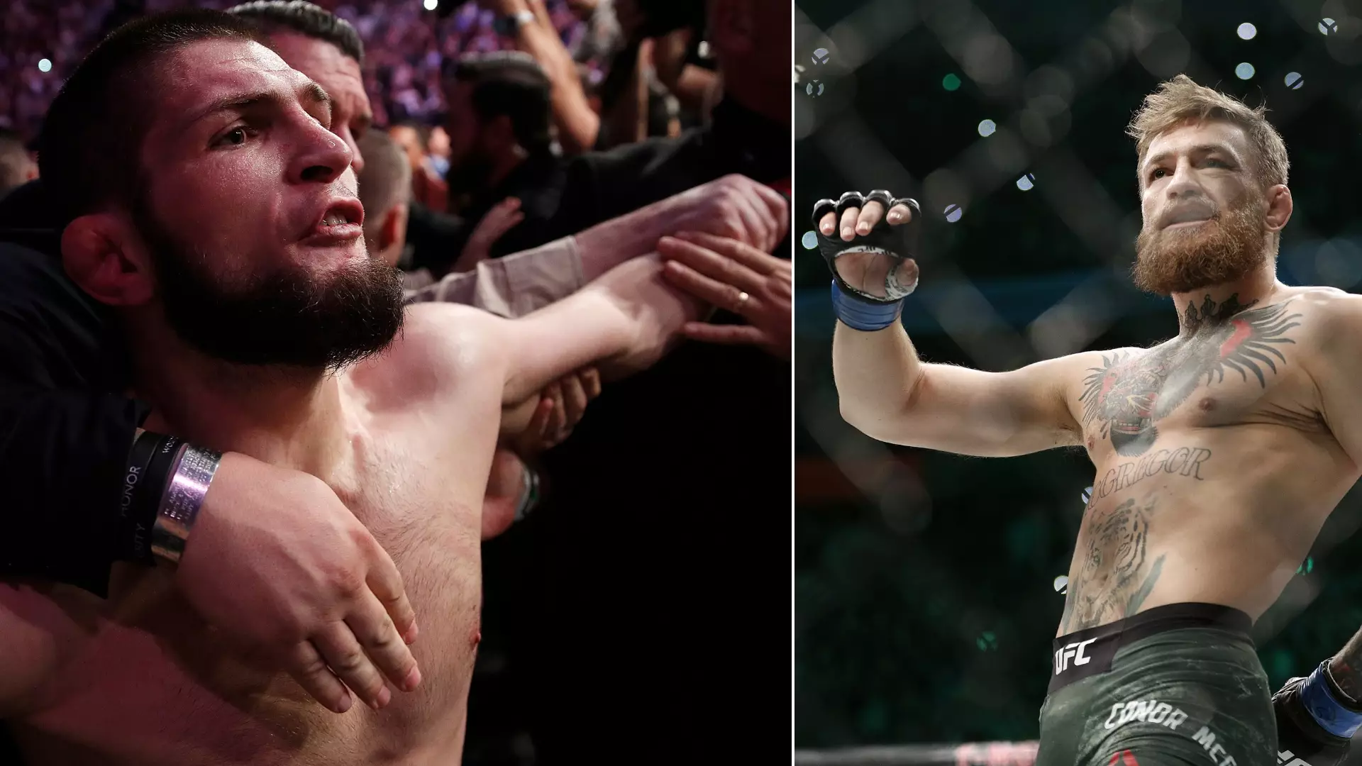 Khabib Nurmagomedov's Three Chilling Words For Conor McGregor During His Beating