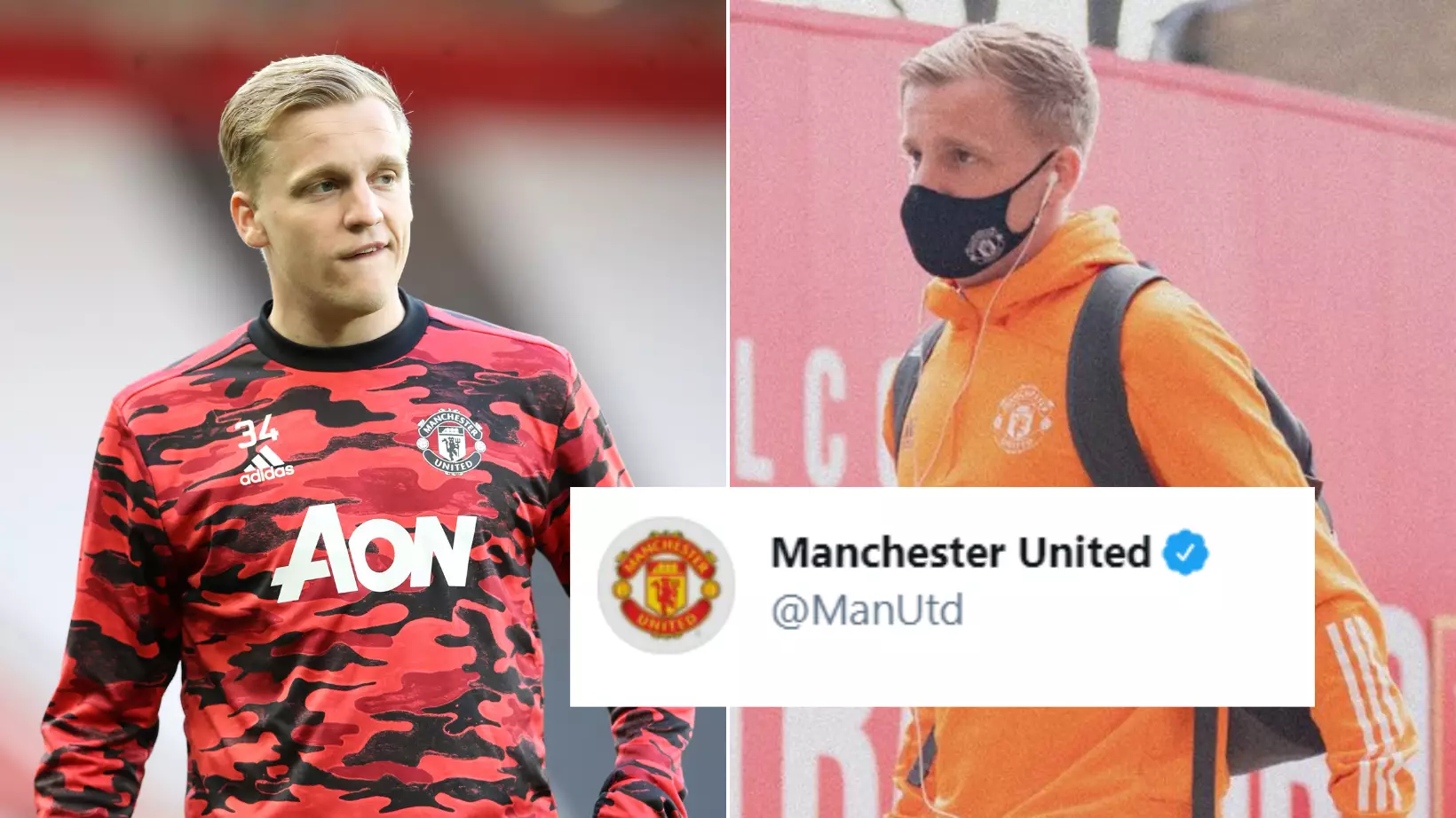 Manchester United Fans Furious Over Club's Tweet About Donny van de Beek