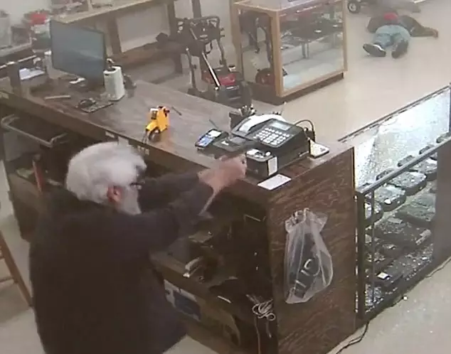 Gun Shop Owner Shoots Armed Robber Dead