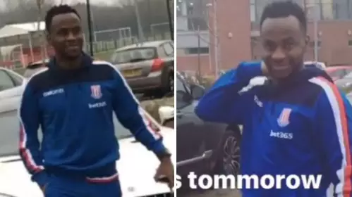 Saido Berahino Turns Up For Manchester United Away - 24 Hours Early 