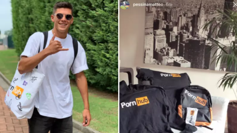 Atalanta Midfielder Matteo Pessina Gets A Special Delivery From PornHub