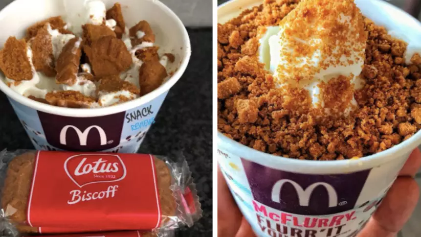 McDonald's Fans Are Making Their Own Biscoff McFlurries And McDonald’s Is Missing A Trick  