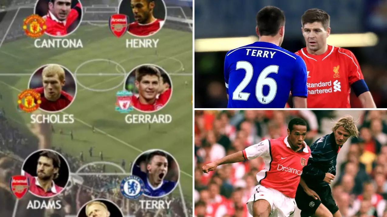 The Team That Was Voted The Greatest Premier League XI By Fans