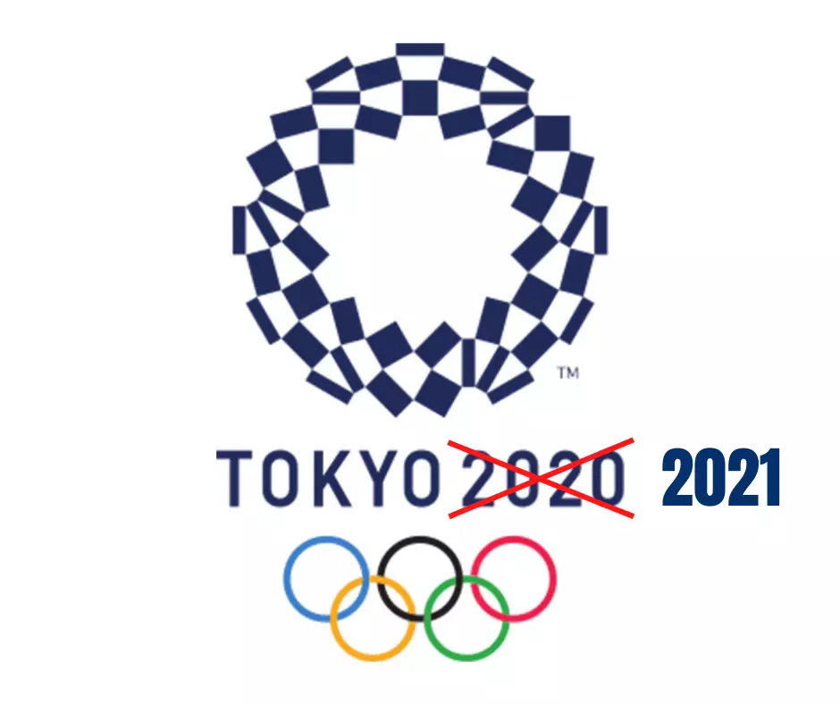 The unofficial 2021 Olympic Games logo.