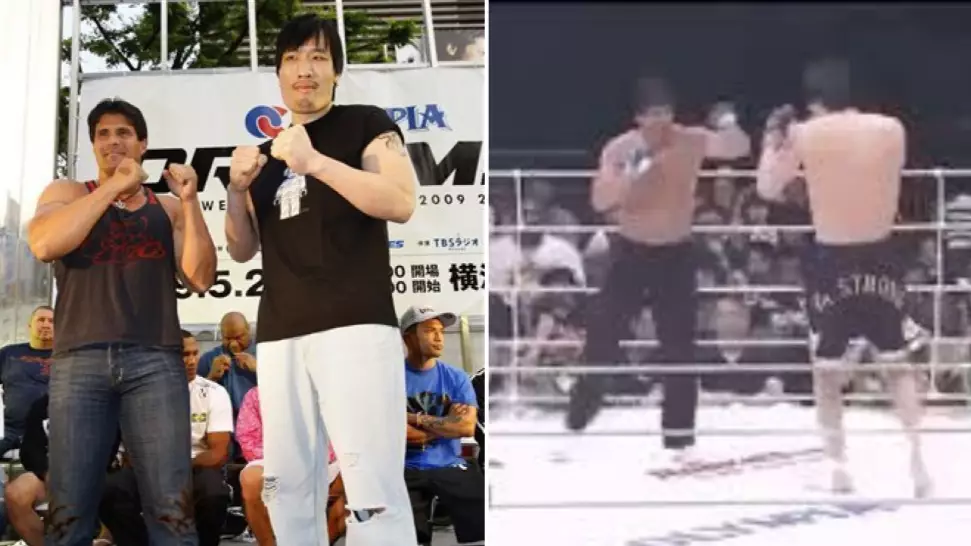 When Former Basesball Star Jose Canseco Fought Choi Hong-man In An MMA Fight