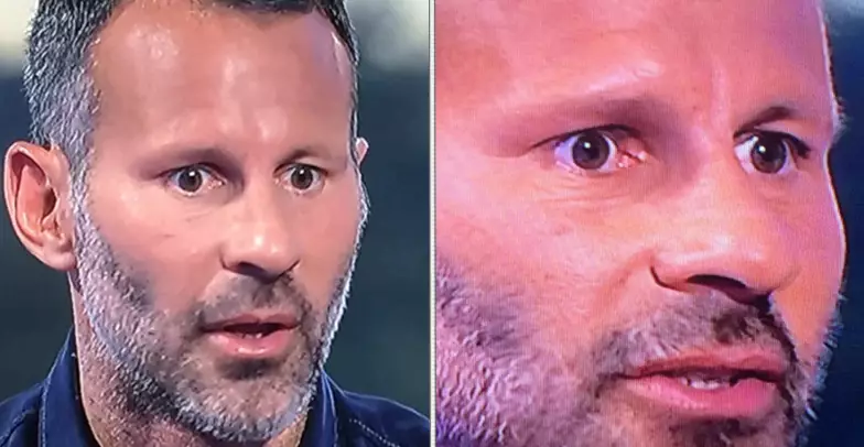 There Were Lots Of Bizarre Theories Behind Ryan Giggs' Lack Of Eyebrows Last Night 