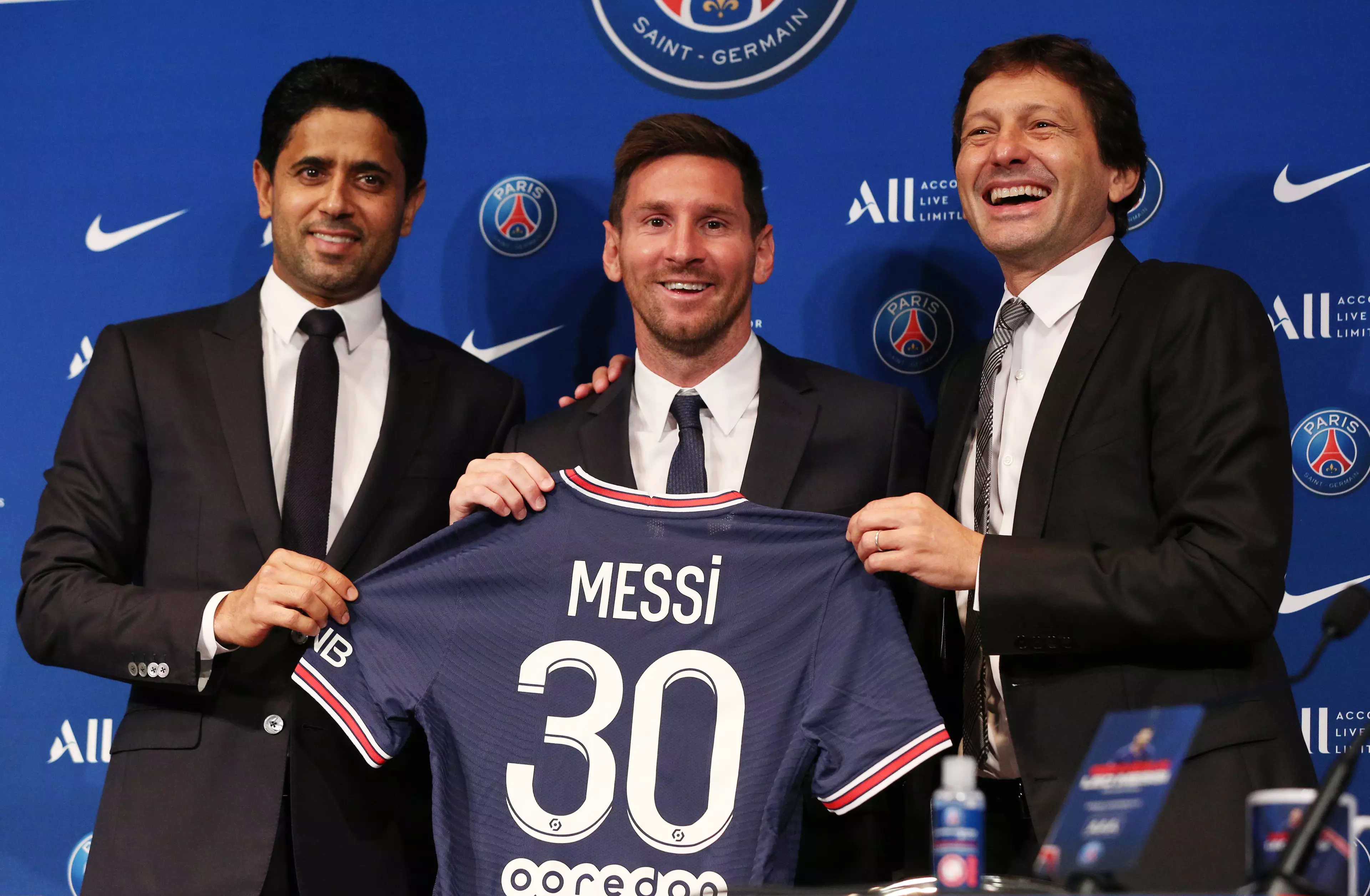 What if Messi had been in the blue and black of Inter for 15 years? Image: PA Images