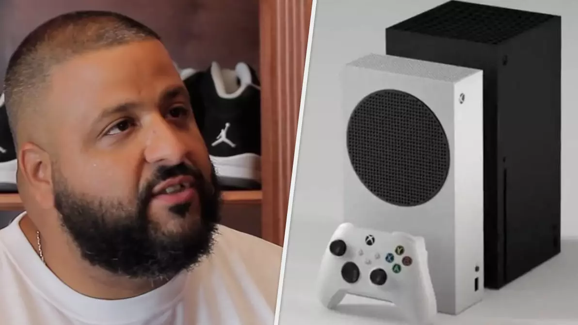 DJ Khaled Confuses Xbox Series S For A Speaker Which Is... Fair Enough, Honestly 