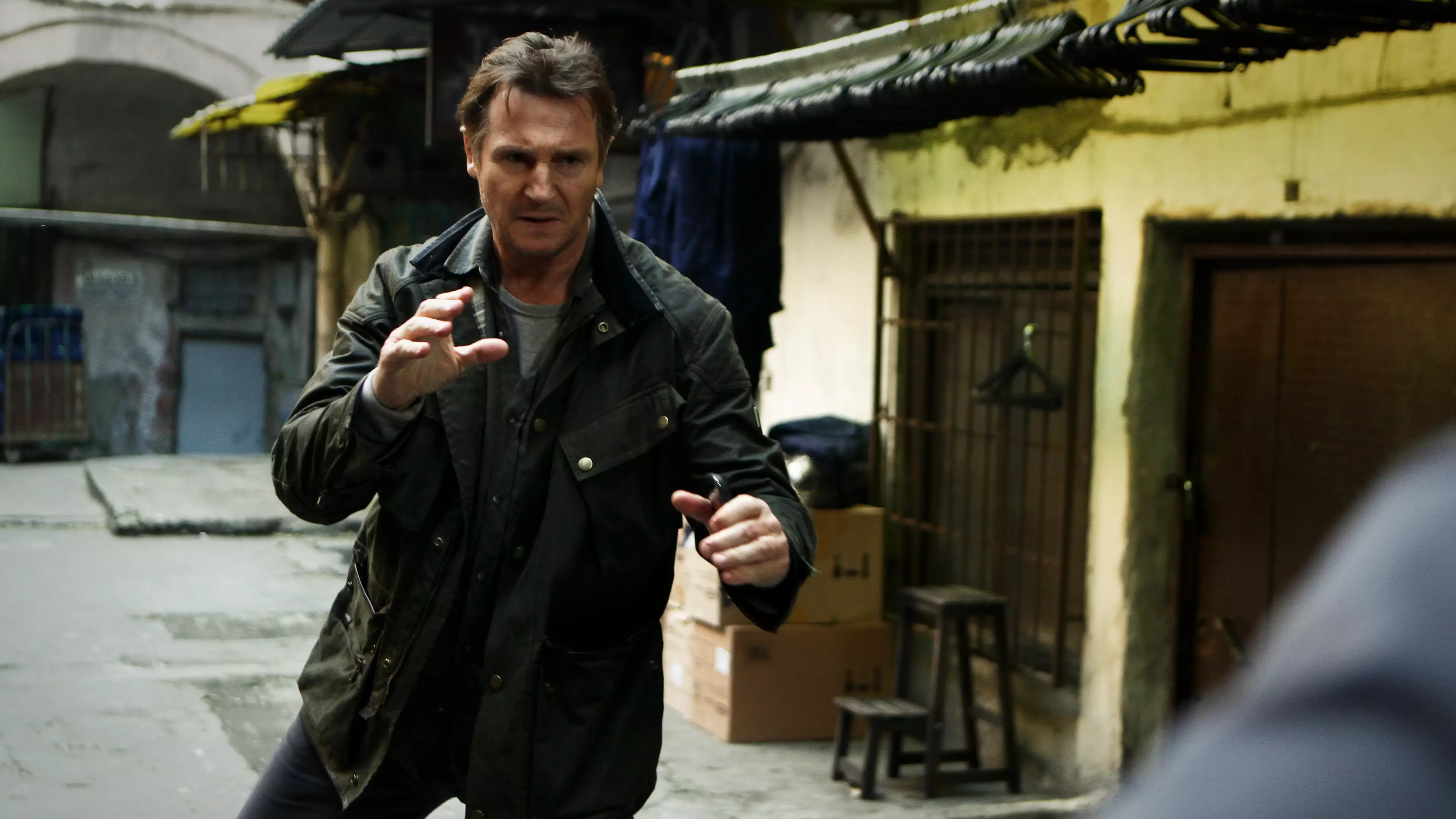 Turns Out Liam Neeson Knows How To Fight Off-Screen Too