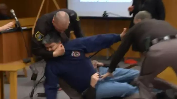 Dad Of Girls Abused By Larry Nassar Lunges For Him In Court