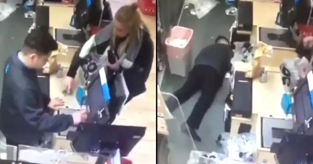 Guy Pretends To Faint On Shift At Work So He Can Get On Sesh