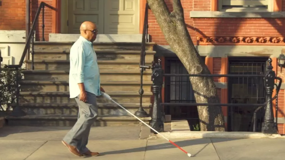 This 'Smart Cane' Is Fitted With A Navigation System And Sensors To Help People Who Are Blind