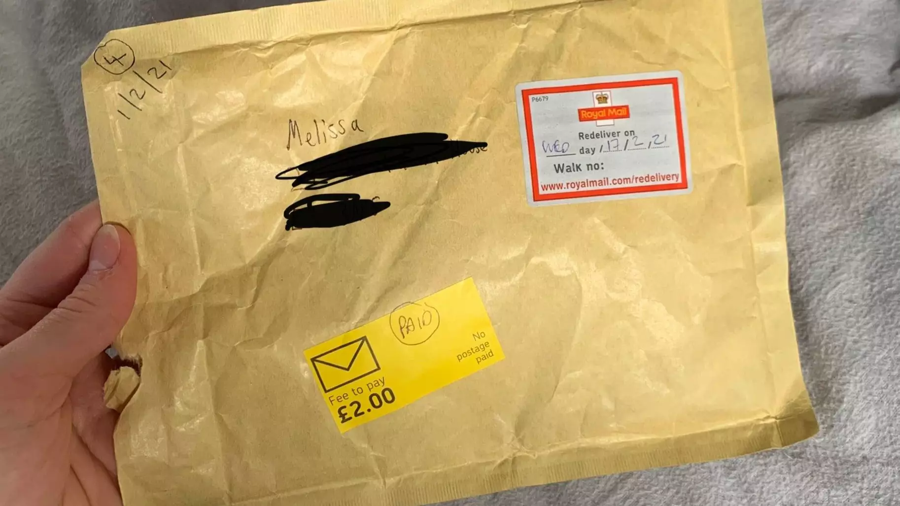 Woman Baffled After Ex Sends Her Underwear Back By Post - And Asks Her To Pay Postage