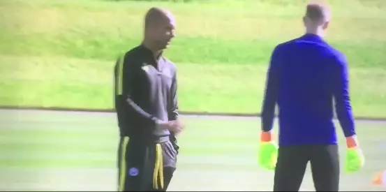 WATCH: Joe Hart Appears To Leave Manchester City Training After Pep Talk