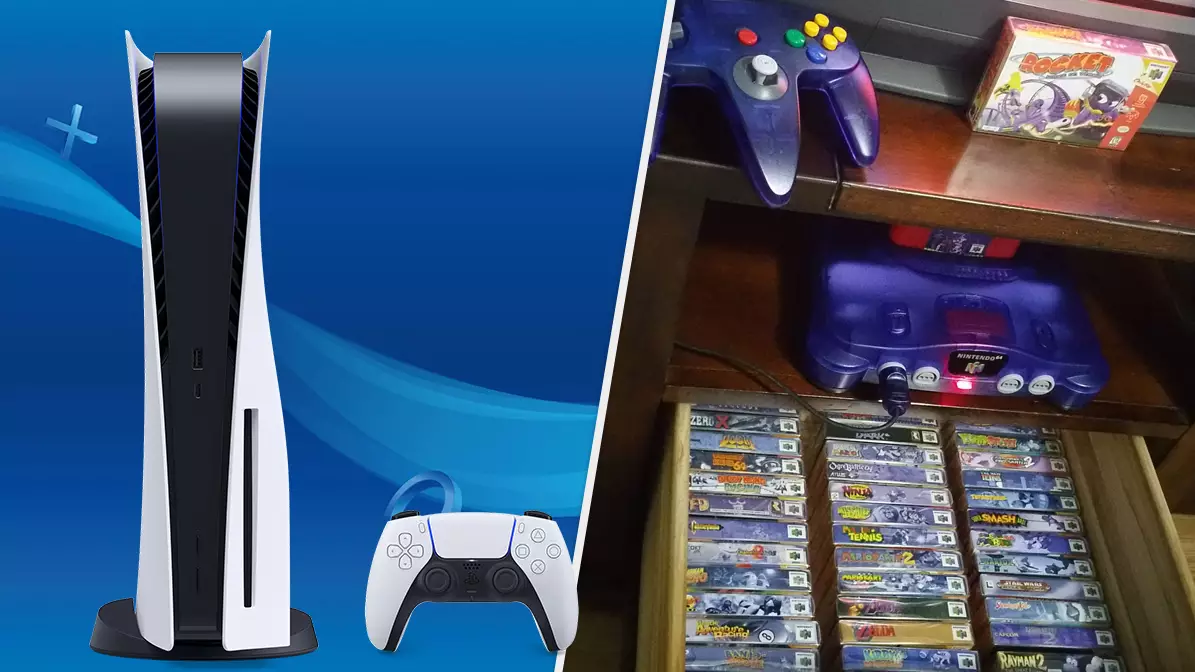 Gamer Sells PlayStation 5 To Buy N64 And Childhood Game Collection