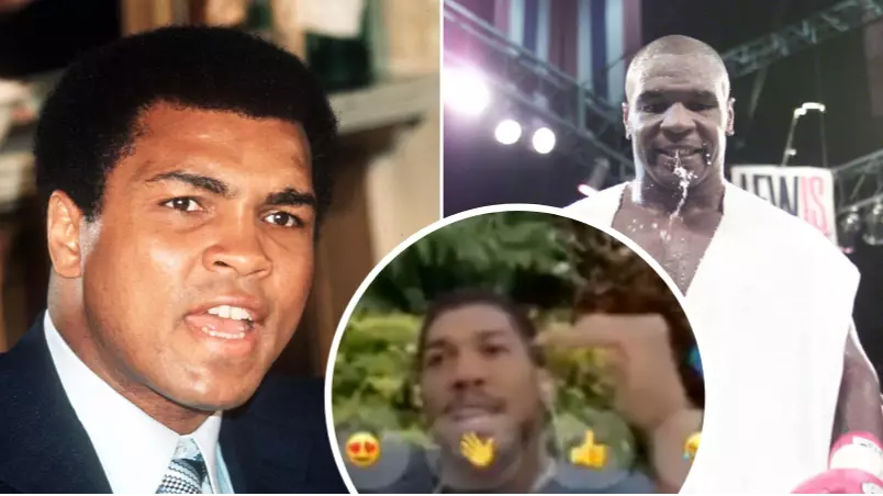 Anthony Joshua Picks Who Would've Won Ali Vs. Tyson In Their Primes 