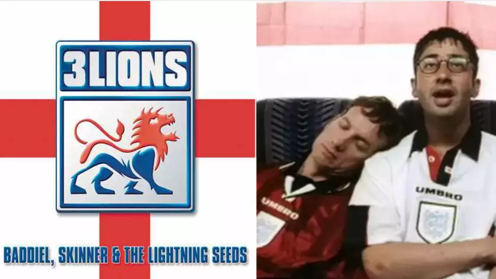 'Three Lions 98' Voted England's Greatest World Cup Song Ahead Of 'World In Motion'