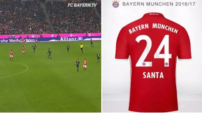 The Time Thiago Alcantara Momentarily Mistook Santa Claus For Bayern Munich Player