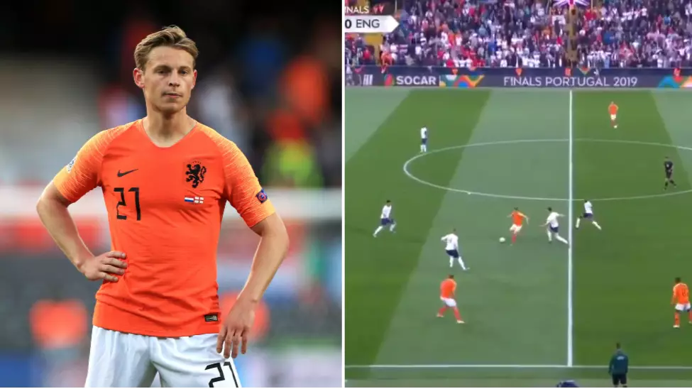 Frenkie de Jong's Individual Highlights Against England Prove He's The Best Midfielder In The World