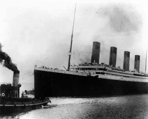 The Titanic back in 1912 (