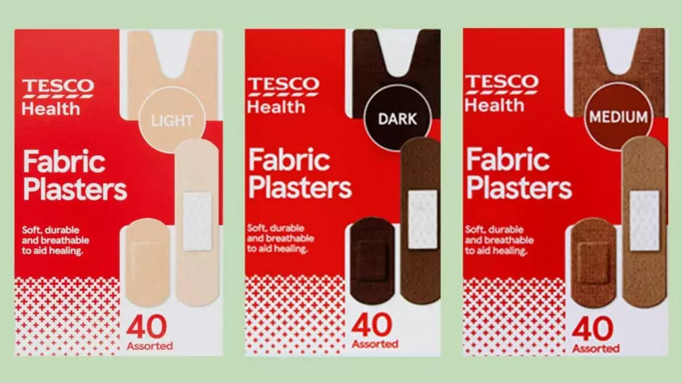 Tesco Becomes First UK Supermarket To Launch Plasters In Range Of Skin Tones