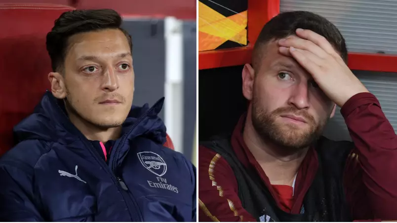 Shkodran Mustafi Appears To Take Shot At Arsenal In Farewell Message To Mesut Ozil