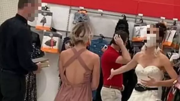 Woman Marches Into Target Store To Force Man To Marry Her