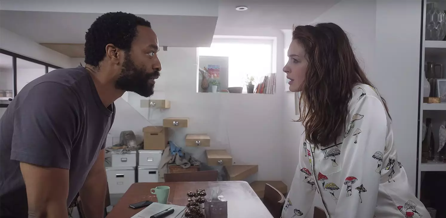 Chiwetel and Anne play a couple whose relationship is strained under lockdown (