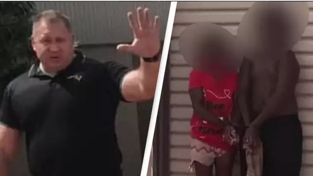 Mat Radelic Man accused of cable-tying three children in shocking viral video ...