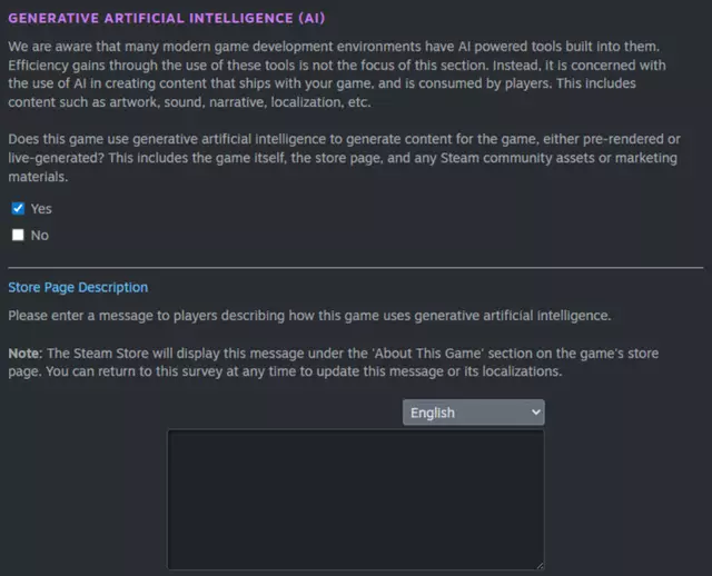 Valve ปรับเกณฑ์คัดกรอง AI บน Steam ด้าน Tim Sweeney ออกมาต่อต้าน 2 valve-steam-ai-content-double-down