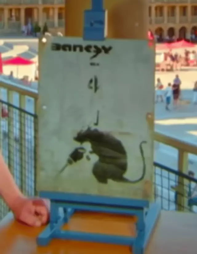 The potential authentic Banksy (BBC)
