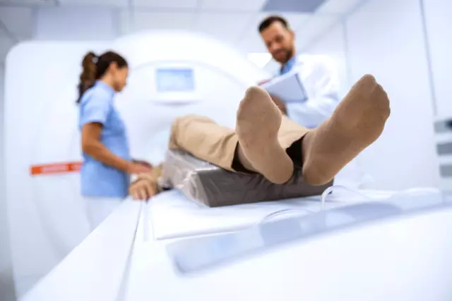 Man died after taking a loaded gun into an MRI scan