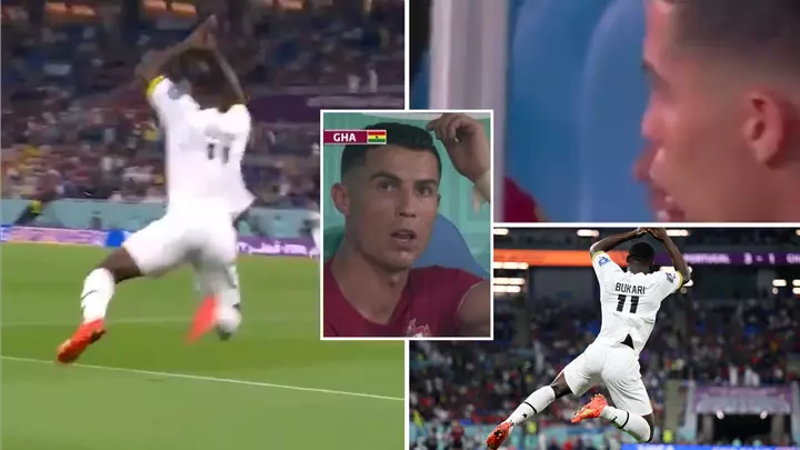 Cristiano Ronaldo Was Furious When A Ghana Player Performed His 'SIUU' Celebration After Scoring