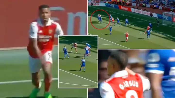 Gabriel Jesus’ first Premier League goal for Arsenal is a thing of beauty