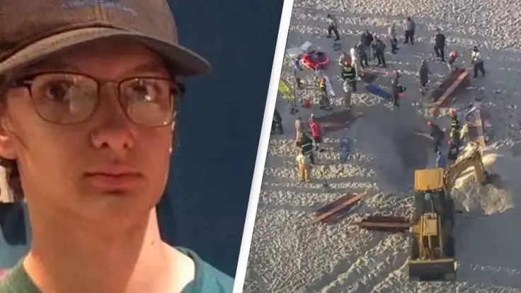 Remaja Meninggal Setelah Lubang yang Dia Dan Kakak Gali Di Pantai Runtuh