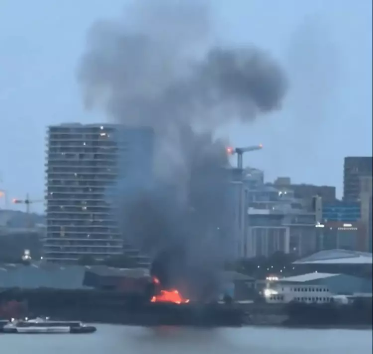 Major explosion outside O2 Arena London leaves people baffled until ...