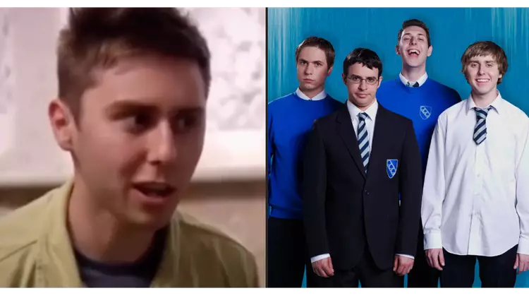 Inbetweeners pilot episode shows James Buckley's Jay originally playing ...