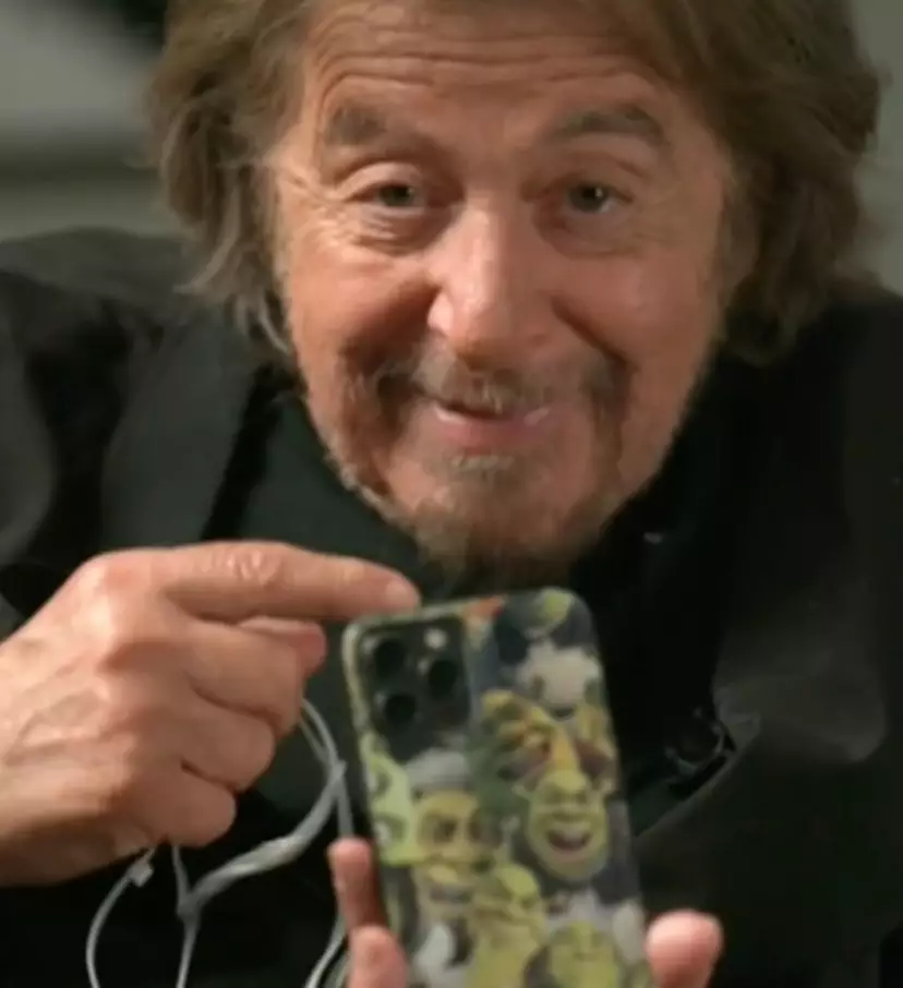 Shrek responds in best possible way to Al Pacino having him on his
